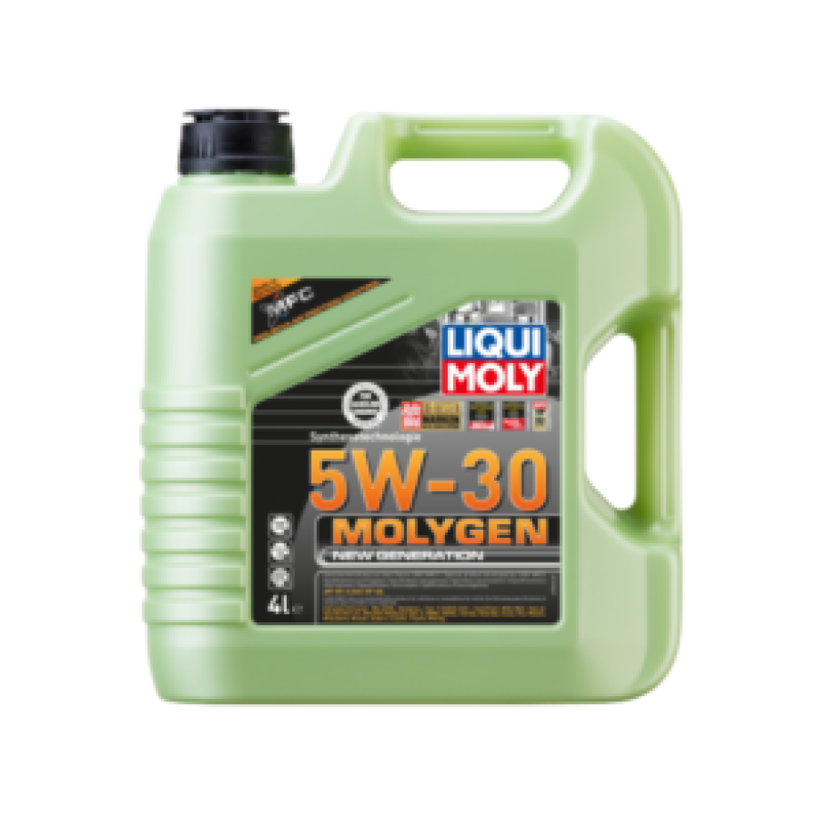Molygen New Generation 5W30 (4 Litre) – Fully Synthetic engine oil – 10000km service interval